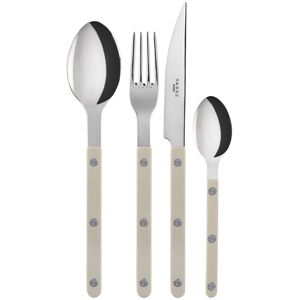 Sabre Paris - 24 Pieces Cutlery Set Bistrot Shiny Solid Light Khaki 24 Image