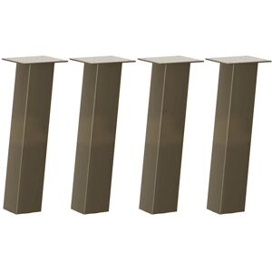 Latitude Run Avelien Table Leg Natural 42cm H x 10cm W x 10cm D Image