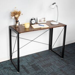 Borough Wharf Maddison Desk Brown 75cm H X 100cm W X 49.5cm D Image