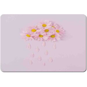 East Urban Home Miosoty Polyester Coated Hardwood Rectangular Placemat 11.4cm W X 29cm L Image