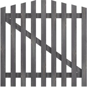 ClassicLiving Adelheid Wood Gate Grey 120cm H x 120cm W x 5cm D Image
