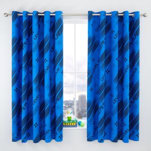 Catherine Lansfield Game Over Room Darkening Curtain 168cm W X 183cm H Image