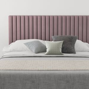 Etta Avenue Hailey Upholstered Headboard Velvet Blush Super King (6') Image