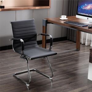 Latitude Run Artha Conference Chair Black 224.79cm H X 140.97cm W X 152.4cm D Image