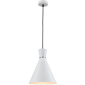 Corrigan Studio Kyler 1 - Light Cone Pendant White 10cm H X 10cm W X 10cm D Image