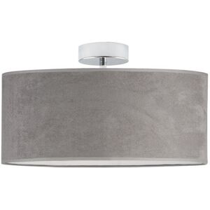 Canora Grey Alyssha 2-Light 40cm Semi Flush Mount Silver/Grey 30cm H X 40cm W X 40cm D Image