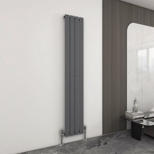 Symple Stuff Aarvik Radiator Grey 1800cm H x 272cm W Image