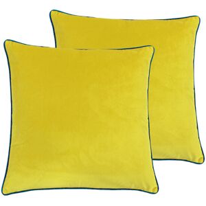 Paoletti Square Cushion with Filling Cylon/Teal/Feather 55cm H X 55cm W X 10cm D Image