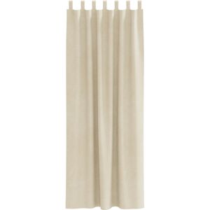 17 Stories Curtains Polyester 140 Cm Decorative Inlays Cream 140cm Width x 260cm Drop Image
