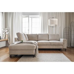 MiuForm Lofty Lilly 6 seater Corner Sofa Bed Beige 84cm H X 237cm W X 197cm D Image