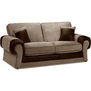 ClassicLiving Arencibia Upholstered Sofa Brown/Beige 90" H x 170" W x 95" D/2 Image