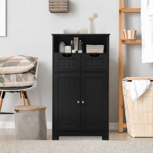 Marlow Home Co. Aloysious Bathroom Storage Black 109cm H X 60cm W X 30cm D Image
