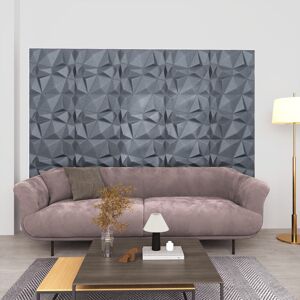Corrigan Studio 24 Piece 50cm x 50cm Tile Grey 50cm L X 50cm W Image