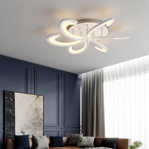 Metro Arpie 6-Light 73cm LED Semi Flush Mount White 10cm H X 73cm W X 73cm D Image