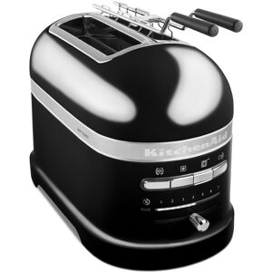 KitchenAid Artisan 2-Slot Toaster. Auto-Sensor Keep Warm Function Onyx Black 2 - Slice Image
