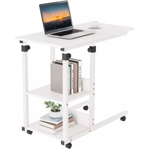 Borough Wharf Amariah C Table End Table White 80cm W X 40cm D Image