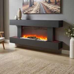 Elspeth Belfry Heating 132cm W Electric Black 58cm H X 132cm W X 21cm D Image