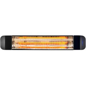 Belfry Heating Dickinson Space Heater Matte Black 16 cm H x 77 cm W x 8 cm D Image