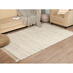 Natur Pur Kimble White Area Rug White Rectangle 150 x 230 cm Image