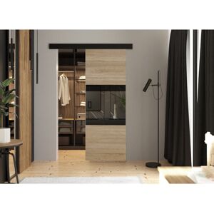 Brayden Studio DOOR LUMBA 1 Sonoma Oak 82cm x 205cm Image