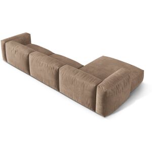 Canora Grey Martina_Velvet Dark Beige 75cm H X 176cm W X 332cm D Image