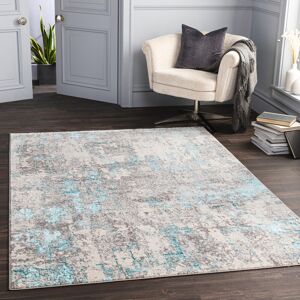 17 Stories Blue/Light Beige/Cream Rug Blue;Beige;Cream Rectangle 200 x 275cm Image
