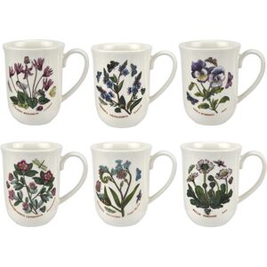 Portmeirion, Botanic Garden - Tulip Beaker Mugs White 320ml Image
