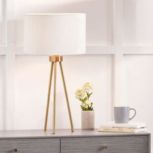 Etta Avenue Laci 62Cm Table Lamp Gold/Cream 62cm H X 32cm W X 32cm D Image