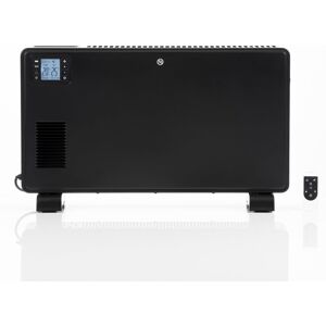 Daewoo 2,300W Watt Electric Convection Heater With Remote Black 45cm H X 71cm W X 15cm D Image
