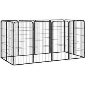 Archie & Oscar 100cm Flaherty Pet Pen Black 200 x 100 x 100 cm Image