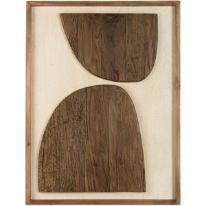 Union Rustic Frostburg Wall Décor White/Brown 82cm H X 62cm W Image