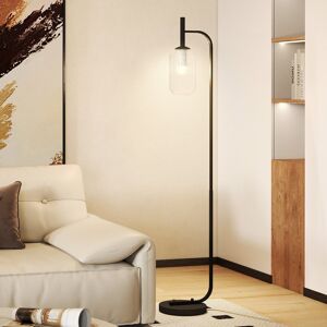 Metro 152cm Floor Lamp Black 152cm H X 29cm W X 25cm D Image