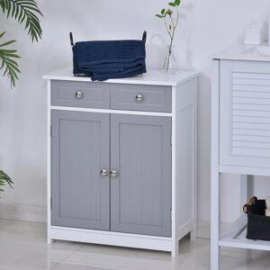 Highland Dunes DeMontfort 60cm W x 75cm H x 30cm D Free Standing Bathroom Cabinet 75cm H X 60cm W X 30cm D Image