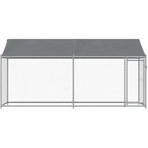 Archie & Oscar 200cm Alexy Dog Pen White 200cm H x 400cm W x 200cm D Image