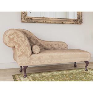 Fleur De Lis Living Neveu Chaise Lounge Mahogany/Turin Olive 83cm H X 158cm W X 57cm L Image