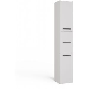 Alpen Home Laminate Bathroom Cabinet White 170cm H X 30cm W X 30cm D Image