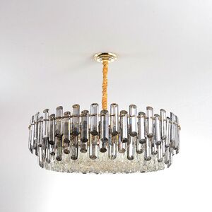 Fairmont Park Merrill 10-Light Crystal Chandelier Gold 25cm H X 60cm W X 60cm D Image