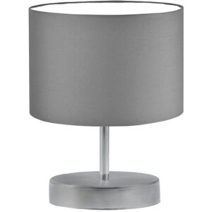 Latitude Run Antinio 24cm Table Lamp Silver/Dark Grey/Black 24cm H X 17cm W X 17cm D Image