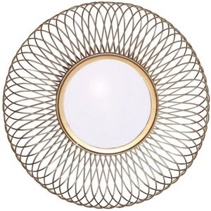 Ebern Designs Fairweather Accent Mirror Gold 85cm H x 85cm W Image