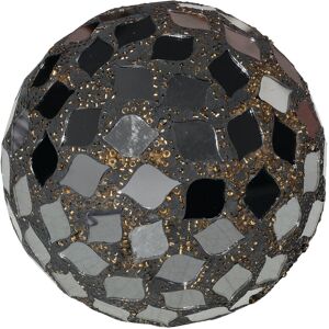 Home Essence Mosaic Polyform Balls Sculpture Black 10.5cm H X 10.5cm W X 10.5cm D Image