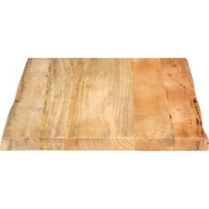 Vidaxl Table Top 100X40x3.8 Cm Solid Wood Mango Brown 2.5cm H x 70cm W x 60cm D Image