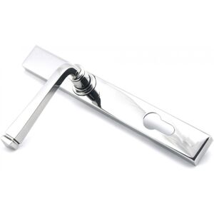 From The Anvil Avon Lock Door Handle Kit Polished Chrome 24.2cm H X 76cm W Image