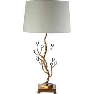 Canora Grey Meadow 75cm Table Lamp Gold 75cm H X 40cm W X 40cm D Image