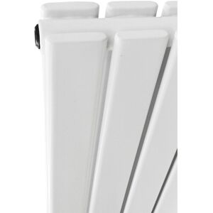 Belfry Heating Adah Horizontal Single Flat Panel Radiator White 600mm H x 1428mm W Image