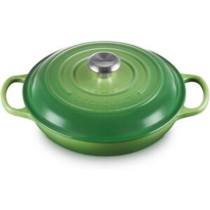 Le Creuset Cast Iron Shallow Casserole Bamboo 26cm / 2.2L Image