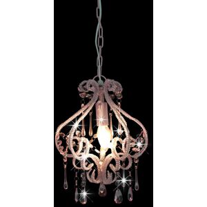 Rosdorf Park Altrincham 3-Light Chandelier Pendant Pink 45cm H X 80cm W X 80cm D Image