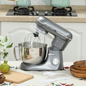HOMCOM 6 Speed 152ml Countertop Blender Silver 152ml Image