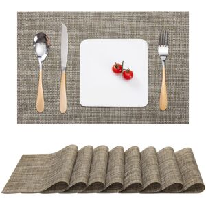 Ebern Designs Polyvinyl Chloride Placemat Caramel 45cm W X 30cm L X 0.1cm D Image