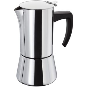 Stellar 6 Cup Stainless Steel Espresso Maker, 400Ml Stainless Steel 0.4L Image