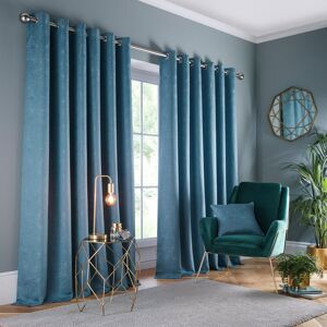 Corrigan Studio Ramas Room Darkening Curtain Twilight 66" W x 90" L Image